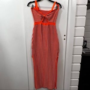 Shein Knit Striped Dress - Size Small